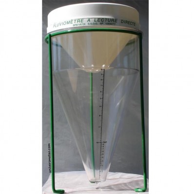 Pluviomètre standard SPIEA 100 mm : Pluviomètre