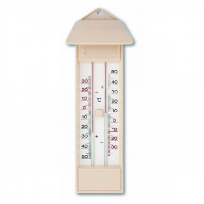 FISHTEC Lot de 2 - Thermometre Mini Maxi - Affichage Digital - Memoire  Tempetatures minimales et maximales - Temperatures extremes - Station météo  thermomètre pluviomètre - Achat & prix